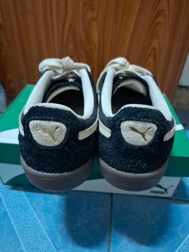 ເກີບຜ້າໃບ ຍີ່ຫຍໍ້ puma palermo ເບີ 40 ມຶສອງສະພາບດີ KD-A007