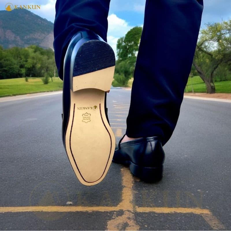 ເກີບຄັດຊູຫນັງແທ້ ຍີ່ຫຍໍ້ KANKUN Penny Loafer   KD-A007 - ภาพที่ 4