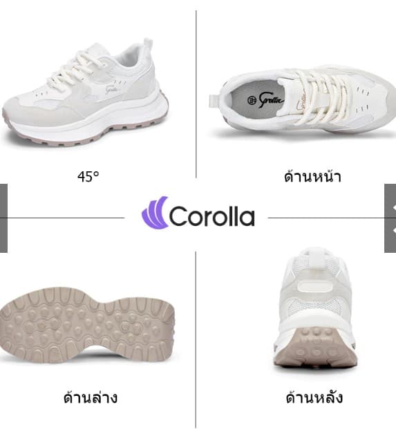 ເກີບຜູ້ຍິງ ແບຣນ Corolla ໜັງນຸ້ມໃສ່ສະບາຍ SP  (A-005) - ภาพที่ 2