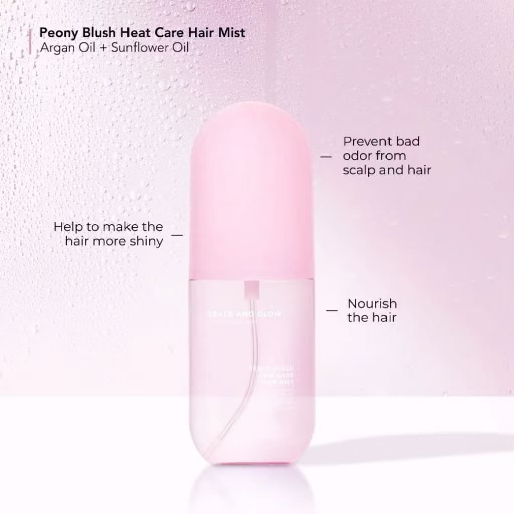 ￼Grace and Glow Peony Blush Hair Mist - ເຊລ້ຳຜົມຫອມບຳລຸງເສັ້ນຜົມແຂງແຮງ(Sp-A013) - ภาพที่ 3