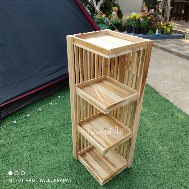 ຊັ້ນວາງເຄື່ອງເຂົ້າມຸມ​ 80x30x30(Sp-A012)