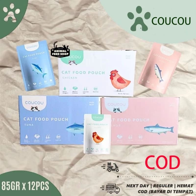 (ຍົກໂຫຼ)COUCOU ອາຫານປຽກແມວສຸຂະພາບດີ ອາຫານລູກແມວ ແລະ ແມວໃຫຍ່ສູງໄວ SP-A010 - ภาพที่ 2
