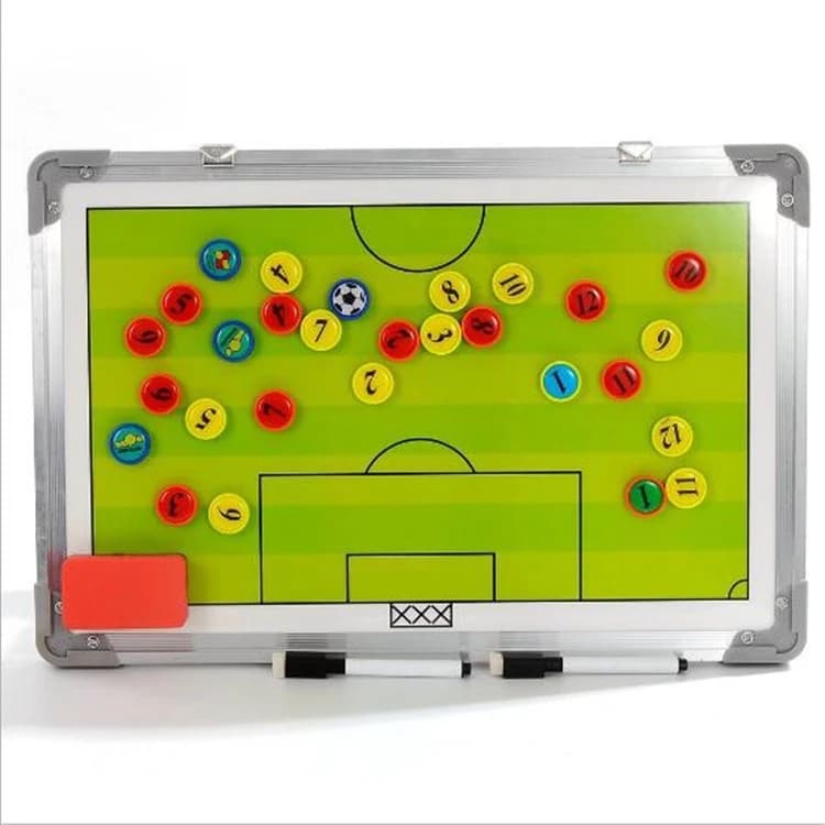 ฟุตบอลกระดานกลยุทธ์ Tactics BOARD Coaching Match บอร์ดฝึกชุด แถมฟรี ปากกาเขียนแผน แม่เหล็กผู้เล่น และแปรงลบ(Sp-A012)