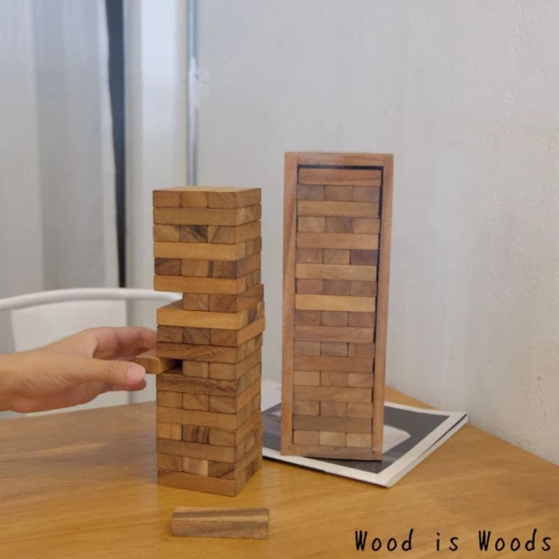 ຄອນໂດໄມ້ຂະໜາດ L, ເກມໄມ້, ເຄື່ອງຫຼິ້ນຫຼິ້ນຝຶກສຳມະທິ (Sp-A012)