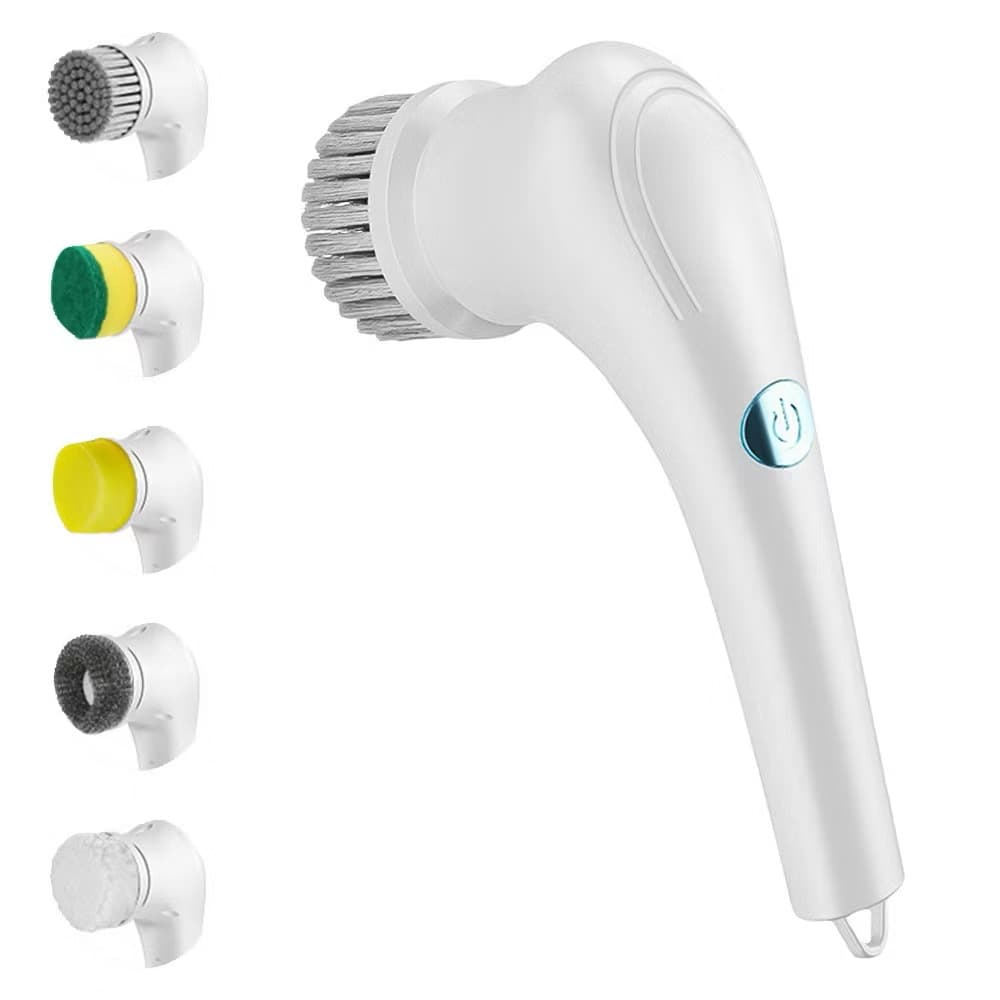 ແປງຂັດໄຟຟ້າອັດຕະໂນມັດ ມີ 5 ຫົວໃຫ້ປ່ຽນ (SP-A014) - ภาพที่ 3