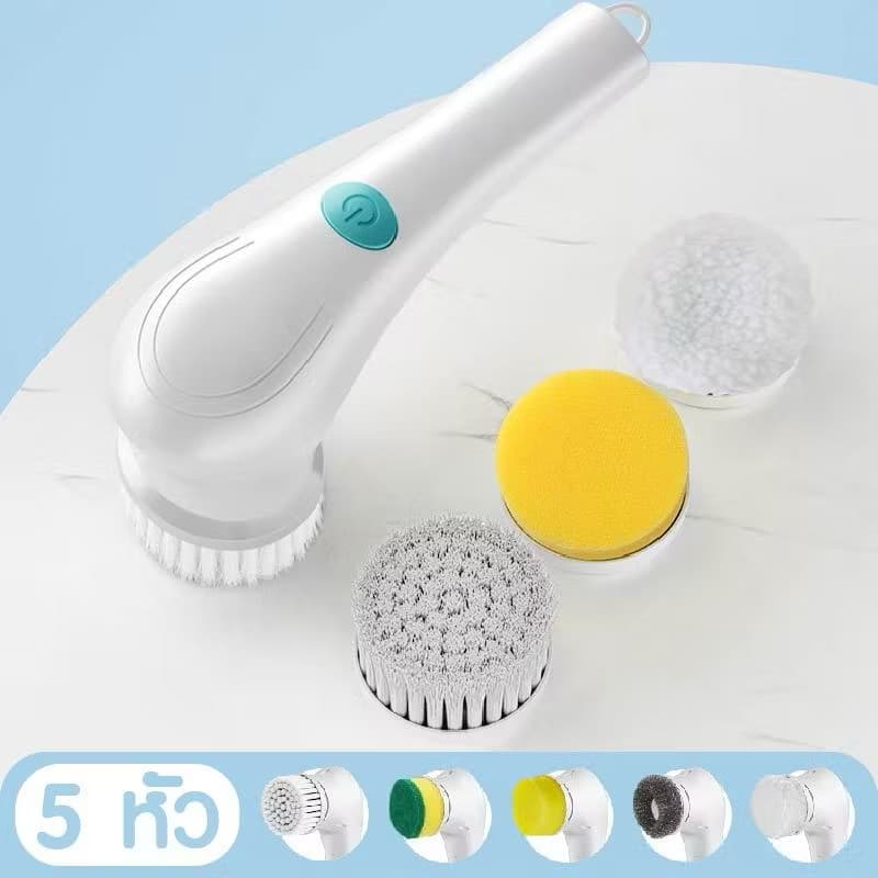 ແປງຂັດໄຟຟ້າອັດຕະໂນມັດ ມີ 5 ຫົວໃຫ້ປ່ຽນ (SP-A014) - ภาพที่ 8