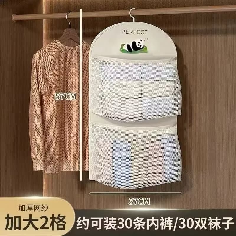 ຖົງຫ້ອຍໃສ່ເຄື່ອງ3ຊັ້ນ ໃສ່ເຄື່ອງໄດ້ຫຼາຍຢ່າງ (SP-A014) - ภาพที่ 5