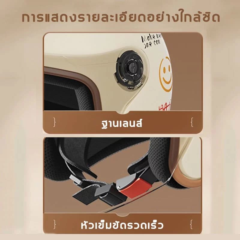 ໝວກກັນນ໋ອກ ໃຊ້ດີ ແຂງແຮງທົນທານ (SP-A007) - ภาพที่ 4