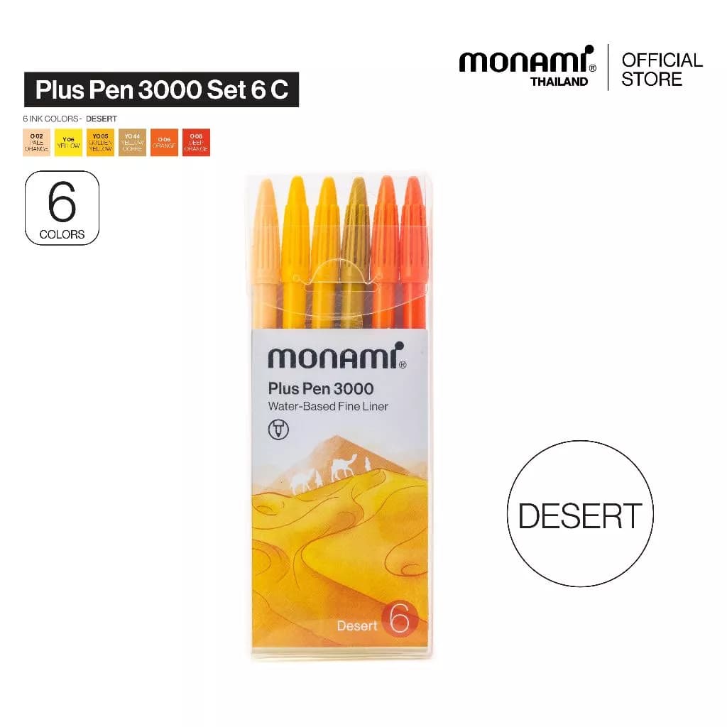 Monami  ບິກສີ Plus Pen       [ SP -A004 ]
