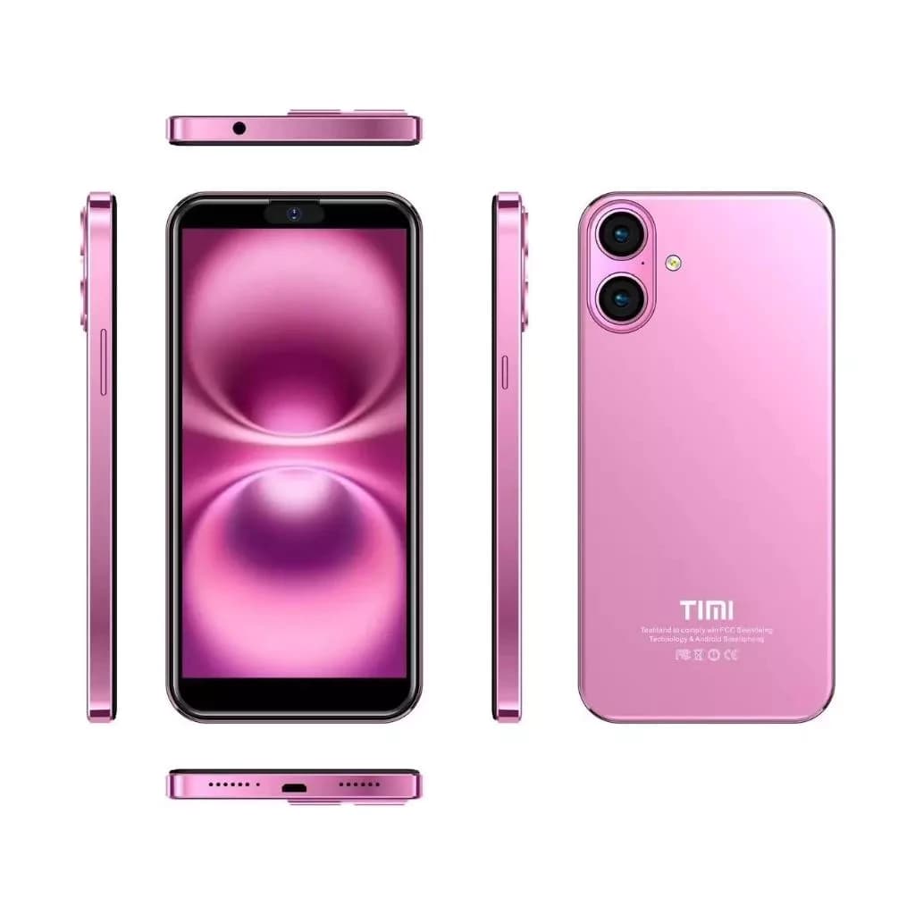 ໂທລະສັບ ຍີ່ຫຍໍ້ TIMI T27 6GB+128GB ກວ້າງ 6.8 ນີ້ວ Android13 ແບັດເຕີລີ້ 5000 mA (SP-A007) - ภาพที่ 2