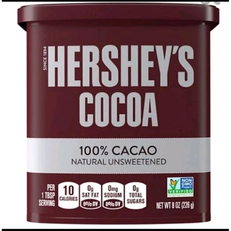Hershey's cocoa 100% 226g ພຣີມ້ຽນສຸດໆ  ສາຍເຮັດຂະຫນົມເບເກີລີ່ ( SP-A002 )