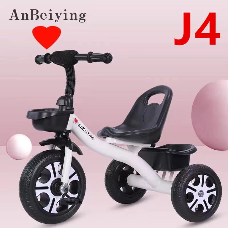 ລົດຖີບເດັກນ້ອຍ 3 ລໍ້ ລົດຈັກຂາໄຖ ເດັກນ້ອຍ 2-10 ປີ ລົດ 3 ລໍ້ ລົດຖີບສາມລໍ້ ຊົງຕົວ Balance Bike รุ่น:J4 SP-A008 - ภาพที่ 2
